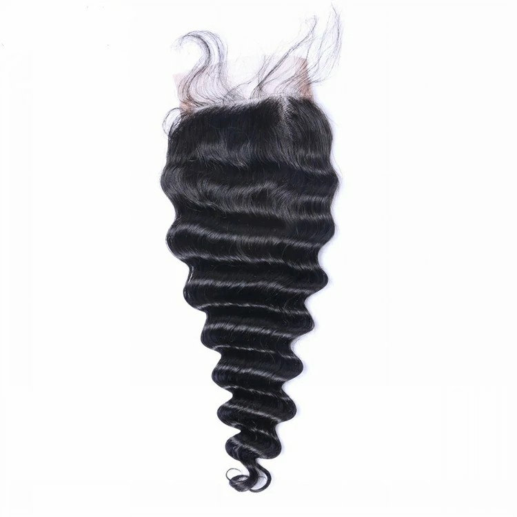  4*4 Lace closure brazilian deep wave  [L4-002]