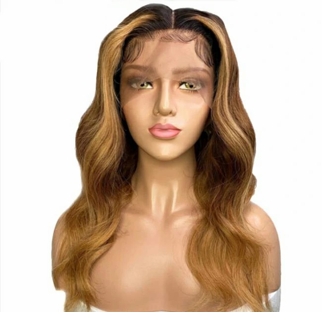 Human hair lace wig 120$  [HL014]