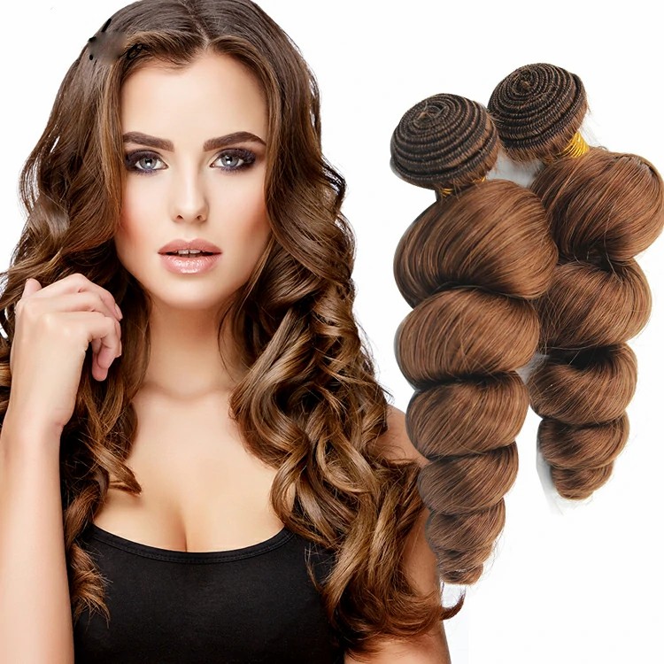 Loose wave human hair  [W012]