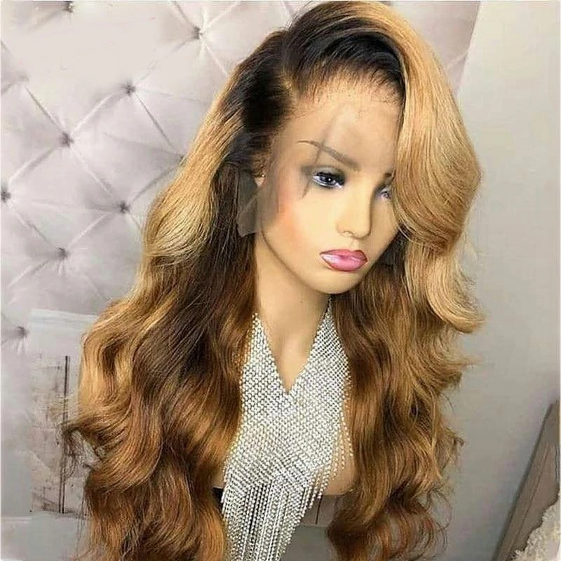 Human hair lace wig  [HL031]