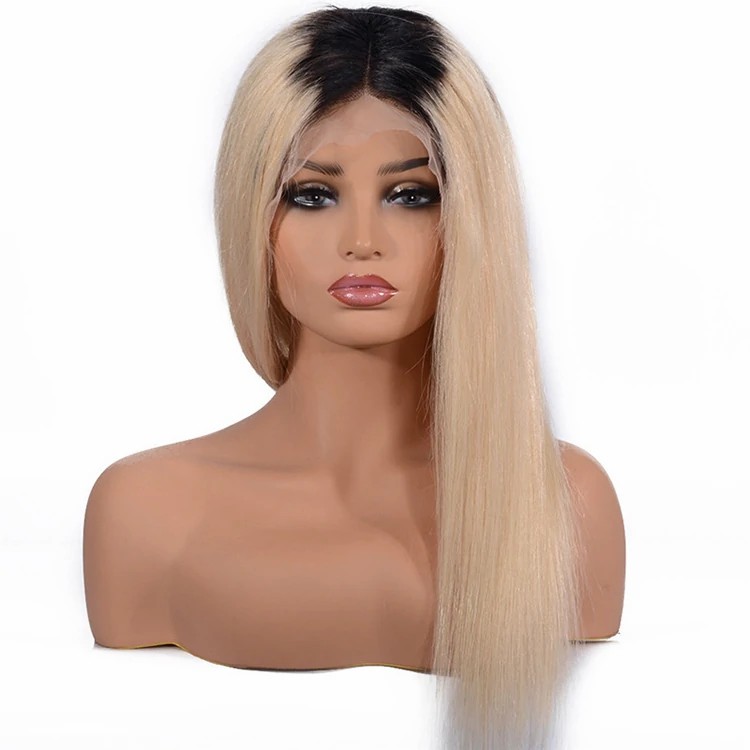 Human hair full lace wig  [HL034]