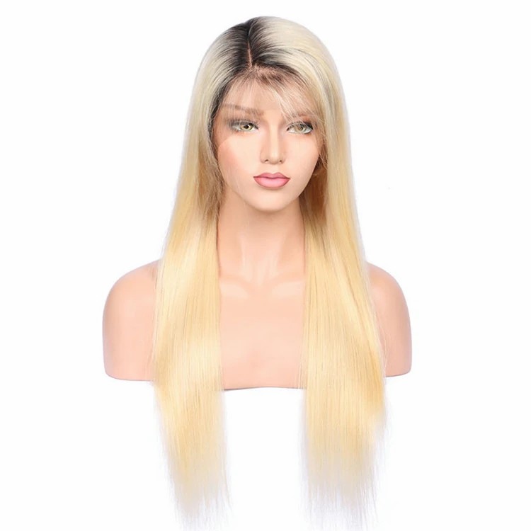 Human hair full lace wig  [HL035]